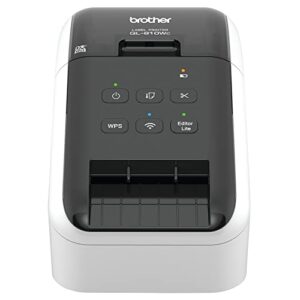 brother ql-810wc ultra-fast label printer with wireless networking