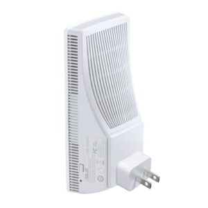 ASUS RP-AX58 AX3000 Dual Band WiFi 6 (802.11ax) Range Extender, AiMesh Extender for Seamless mesh WiFi; Works with Any WiFi Router (White)