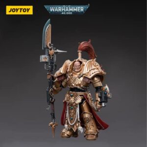 JoyToy 1/18 Warhammer 40,000 Action Figure Adeptus Custodes Shield-Captain in Allarus Terminator Armour Hydon Seronis Model