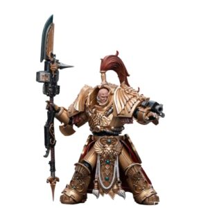 JoyToy 1/18 Warhammer 40,000 Action Figure Adeptus Custodes Shield-Captain in Allarus Terminator Armour Hydon Seronis Model