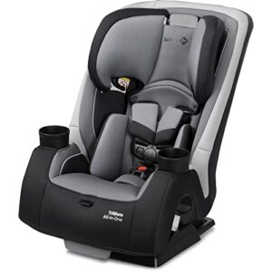 safety 1st trimate all-in-one convertible car seat, all-in-one convertible with rear-facing, forward-facing, and belt-positioning booster, high street