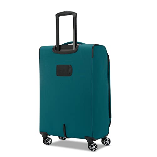 Samsonite Saire LTE Softside Expandable Luggage Wheels, Pine Green, Medium Spinner