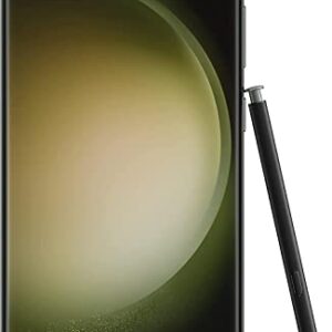 Samsung Galaxy S23 Ultra 5G SM-S918B/DS Dual SIM 256GB ROM 8GB RAM GSM Factory Unlocked Global Model (Mobile Cell Phone) (Phantom Green)