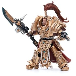 joytoy 1/18 action figures warhammer 40k mecha model adeptus custodes shield-captain in allarus terminator armour hydon seronis