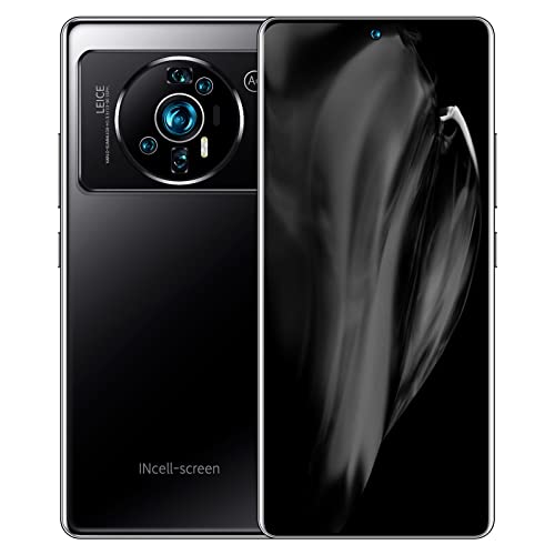 WV LeisureMaster M12+ Ultra 5G Smartphone - Unlocked Cell Phone - Sleek Design with Built-in Computer, 48MP+72MP Dual Camera, 7.3-inch HD+ Screen, Face Recognition, and Powerful Cameras