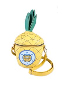 spongebob squarepants sponge bob square pants pineapple house women's cross body shoulder bag purse
