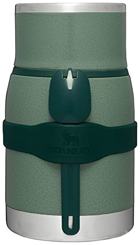 Stanley Adventure to Go Insulated Food Jar with Cup Lid and Spork - 36oz - Stainless Steel Insulated Food Container - BPA-Free and Dishwasher Safe