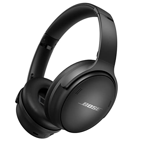 Bose QuietComfort 45 Wireless Noise Cancelling Headphones, Triple Black with Power Bank Charger