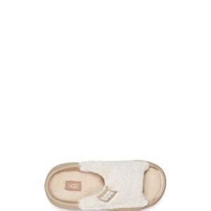 UGG Women's FOAMO UGGPLUSH Slide Sandal, Mustard Seed, 10