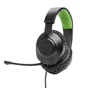jbl quantum 100x console - gaming headset for xbox (black)