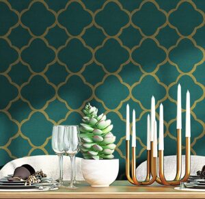 peel and stick wallpaper gold and green contact paper wall paper dark green wallpaper trellis contact paper for walls cabinets self adhesive removable wallpaper for walls vinyl rolls 118"x17.7"