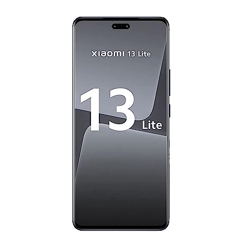 Xiaomi 13 Lite 5G + 4G LTE (128GB + 8GB) Global Unlocked 6.55" 50MP (ONLY Tmobile Mint USA Market) + (Fast Car 51W Charger) (Lite Black (Global))