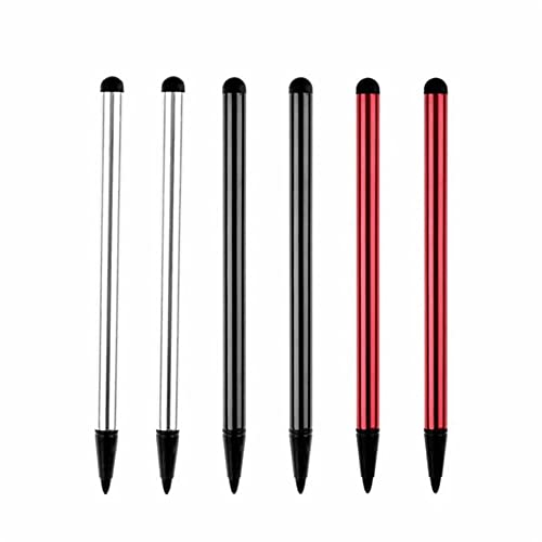 Universal Capacitive Stylus Touch Screen Pens Stylus Pens for Touch Screens High Sensitivity for All Capacitive Screens, Resistive Screens, Mobile Phones and Tablets (Black)