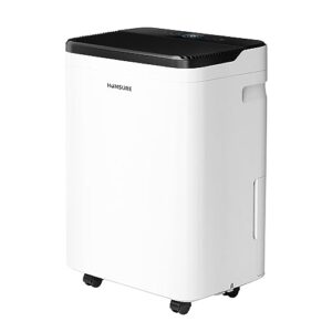 humsure dehumidifier for basement,dehumidifiers for home. 4500 sq ft automatic 70 pint whole-house dehumidifier, portable dehumidifier with drain hose and 5l water.