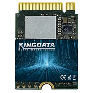 kingdata 512gb m.2 2230 nvme pcie ssd gen 4.0x4 - internal solid state drive compatible with ps5, steam deck, microsoft surface, ultrabook, laptop, desktop (512gb, m.2 2230 nvme 4.0)