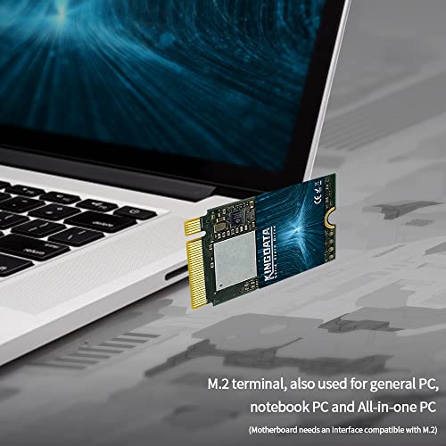 KINGDATA 512GB M.2 2230 NVMe PCIe SSD Gen 4.0X4 - Internal Solid State Drive Compatible with PS5, Steam Deck, Microsoft Surface, Ultrabook, Laptop, Desktop (512GB, M.2 2230 NVMe 4.0)