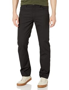 dickies men's tapered fit trouser, black, 36w x 30l