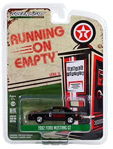 Greenlight 41150 Running on Empty Series 15 Complete Set of Six (6) Diecast Models 1:64 Scale