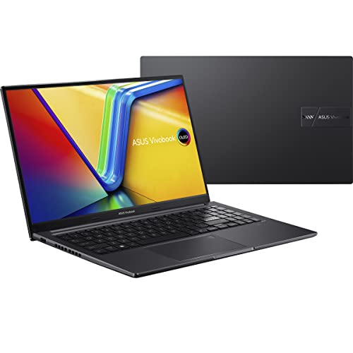 ASUS Vivobook 15 OLED Laptop, 15.6” FHD OLED Display, AMD Ryzen™ 7 7730U CPU, AMD Radeon™ GPU, 16GB RAM, 1TB SSD, Windows 11 Home, Indie Black, M1505YA-ES74