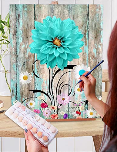 LWZAYS Paint by Numbers for Adults, DIY Adult Paint by Numbers Kits Beginner 16x20 inch Kits Gift for Kids and Adults