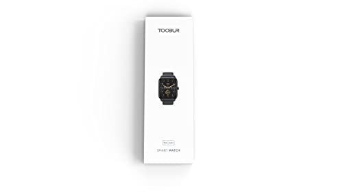 TOOBUR Smart Watch for Men Women Alexa Built-in, 1.8" IP68 Waterproof Fitness Watch with Call Function, Heart Rate & Sleep Monitor, 100 Sport Modes Fitness Tracker Android iOS Compatible