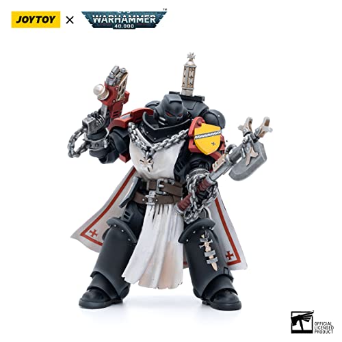 JoyToy Warhammer 40K: Black Templars Sword Brethren Granbertus 1:18 Scale Figure