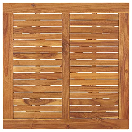 YUHI-HQYD 5 Piece Patio Dining Set,Balcony Bar,Party Furniture,Comfortable Casual Furniture,Suitable for Balcony, Deck, Backyard, Patio, Garden, Poolside, etc. Solid Wood Acacia