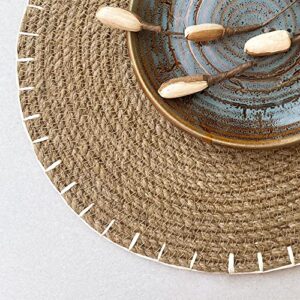 Nobbys Jute Natural Table Mat (Pack of 4)