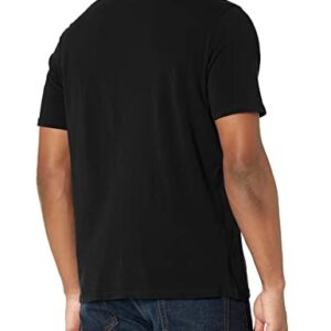 Calvin Klein Men's Cotton Stretch Lounge Short Sleeve Crewneck, Black