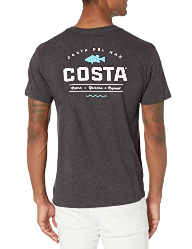 Costa Del Mar Emblem Waves BaShort Sleeve Short Sleeve