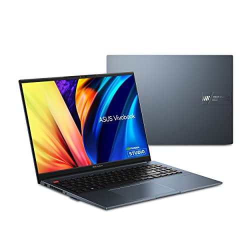 ASUS VivoBook Pro 16 OLED Laptop, 16” OLED Display, Intel Core i9-13900H CPU, NVIDIA® GeForce® RTX™ 4060 GPU, 16GB RAM, 1TB SSD, Windows 11 Home, Quiet Blue, K6602VV-ES94