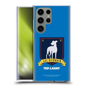 head case designs officially licensed ted lasso a.f.c richmond season 1 graphics soft gel case compatible with samsung galaxy s23 ultra 5g