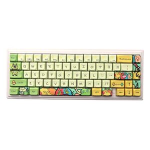 jsjt custom keycaps 135 keys cartoon anime keycaps xda profile magical elves themed keycaps pbt dye sublimation keycaps suitable for ansi/iso layout cherry mx switch mechanical keyboards