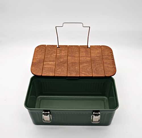 COFFNIC Stanley Lunch Box Handmade Wood Table Top(9.4L)