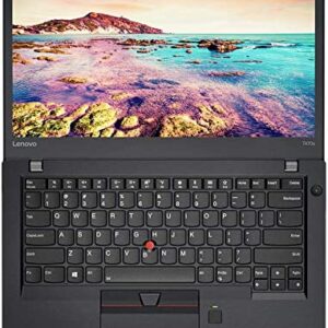 Lenovo ThinkPad T470S 14" FHD(1920 x 1080) Business Laptop, Core i5-6300 2.6GHz, 12GB RAM, 512GB SSD, Thunderbolt 3 Port, CAM, Windows 10 Pro (Renewed)