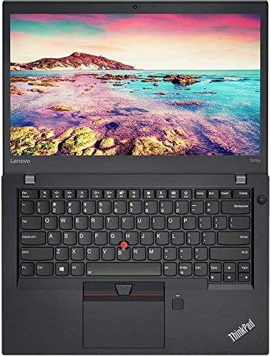 Lenovo ThinkPad T470S 14" FHD(1920 x 1080) Business Laptop, Core i5-6300 2.6GHz, 12GB RAM, 512GB SSD, Thunderbolt 3 Port, CAM, Windows 10 Pro (Renewed)