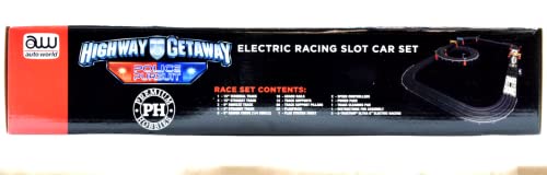 Auto World/Premium Hobbies Highway Getaway Mustang VS Viper HO Scale Slot Car Race Set CP7974