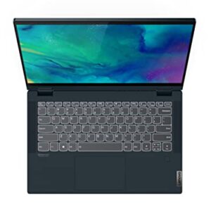 Lenovo IdeaPad Flex 5-2023 - Touchscreen 2-in-1 Laptop - Windows 11 Home - 14" FHD Display - 16GB Memory - 256GB Storage - AMD Ryzen 5 5500U - Abyss Blue