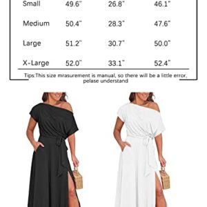 LILLUSORY Off The Shoulder Midi Wedding Guest Dresses 2023 Summer Cocktail Party Women Dress Emerald Green