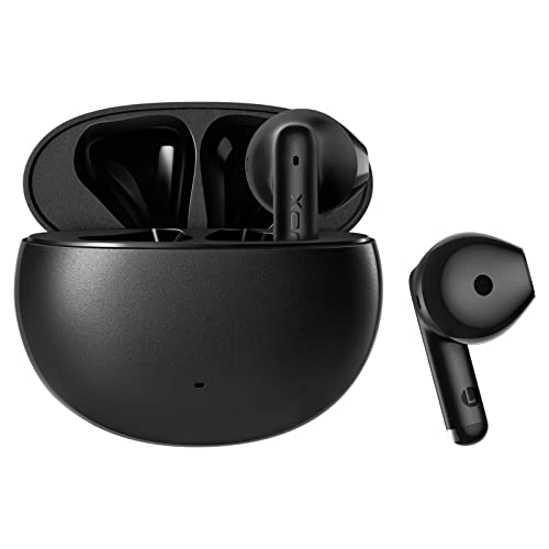 Edifier X2 True Wireless Bluetooth Headphones Earbuds with 28 Hour Playtime, Dual Mic Voice Noise Reduction for Crystal-Clear Calls, Lightweight Headphones, Black