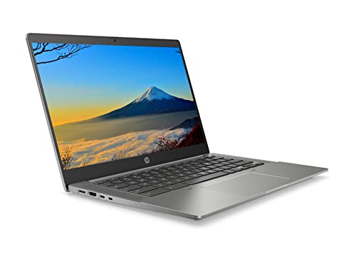 HP 2023 14" HD IPS Chromebook, Intel 11th i3 Processor Up to 4.10GHz, 4GB Ram, 128GB SSD, Super-Fast 6th Gen WiFi, Chrome OS, Dale Gray (Renewed)