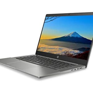 HP 2023 14" HD IPS Chromebook, Intel 11th i3 Processor Up to 4.10GHz, 4GB Ram, 128GB SSD, Super-Fast 6th Gen WiFi, Chrome OS, Dale Gray (Renewed)