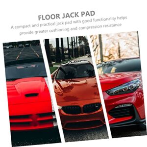 FAVOMOTO 1 Set Jack Pad Heavy Duty Jack Cars Cars Auto Tools Jack Block Car Jacking Pads Jack Support Block Jack Support Adapter Pom Jack Pad Pom Jack Block Jack up Lifting Red Car Jacks