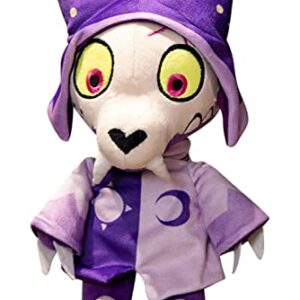 Weholmy Owl House King Plush Doll Plushie Halloween Cartoon Animal Stuffed Decoration Toys (Purple)