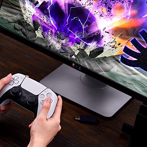 8Bitdo Wireless USB Adapter 2 for Switch/Switch OLED, Windows, Mac & Raspberry Pi Compatible with Xbox Series X & S Controller, Xbox One Bluetooth Controller, Switch Pro and PS5 Controller