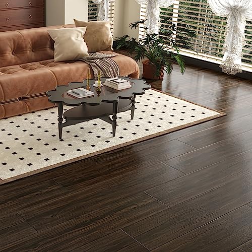 Wallercity Dark Brown Wood Peel And Stick Floor Tiles 6x36 Vinyl Tiles Peel And Stick Floor 1386