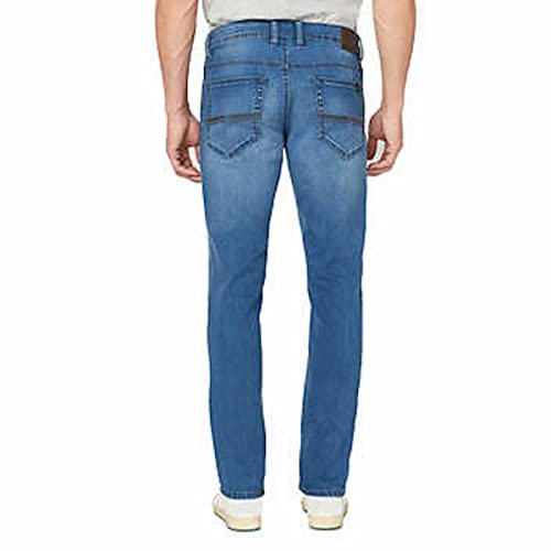 Buffalo David Bitton Men's Axel Super Soft Slim Stretch 5 Pocket Denim Jean (as1, Waist_Inseam, Numeric_38, Numeric_34, Regular, Regular, Blue)