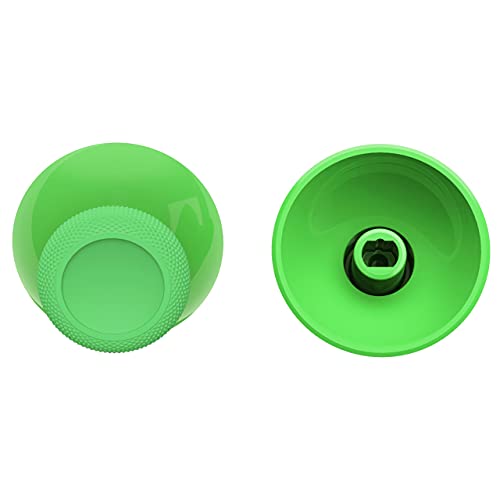 eXtremeRate Replacement Controller Joystick for Xbox One - 4 PCS Green & Blue Thumbsticks Analog Thumb Sticks Parts for Xbox Series X/S, Xbox One S/X, Elite Controller with Repair Kit Screwdriver