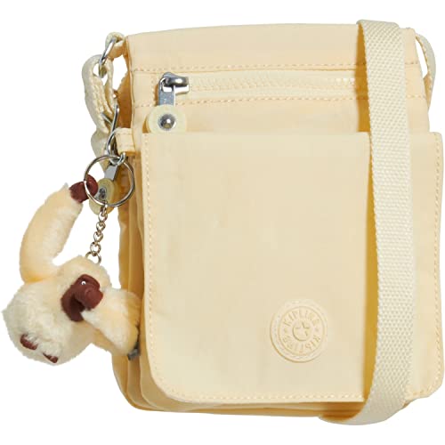 Kipling Women's New Eldorado Minibag, Lightweight Crossbody, Nylon Travel Bag, Lemon Glaze