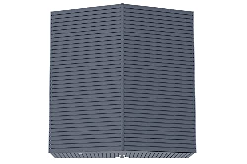 Arrow Shed Elite 12' x 12' Outdoor Lockable Gable Roof Steel Storage Shed Building, Anthracite